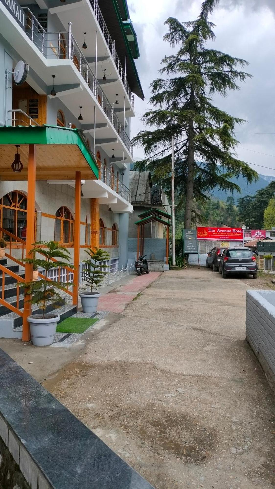 The Avenue Hotel , Manali A River Side Hotel Exterior foto